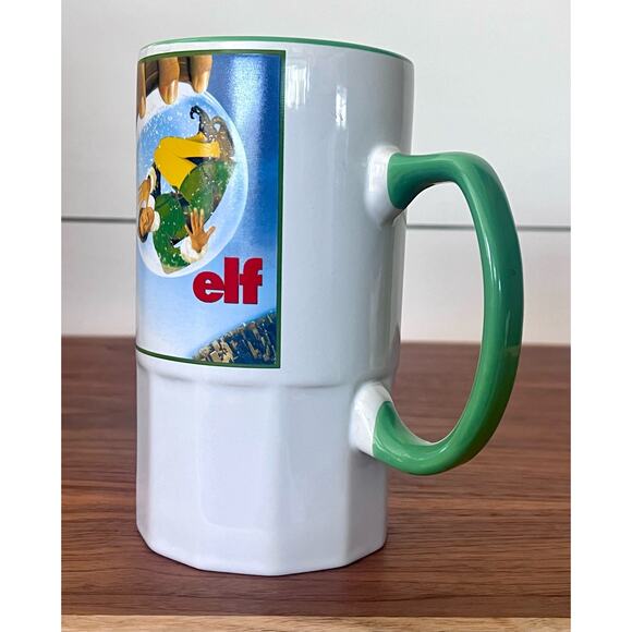 The Elf Movie 20 oz Tall Ceramic Mug Cup Will Ferrell Holiday Christmas - Picture 2 of 8